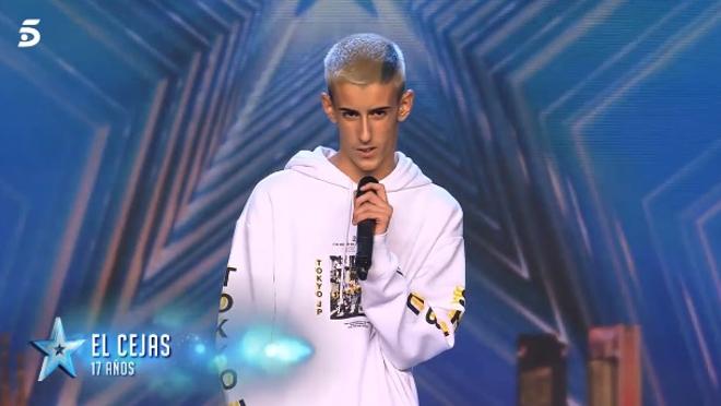 El Cejas, este lunes en «Got Talent»