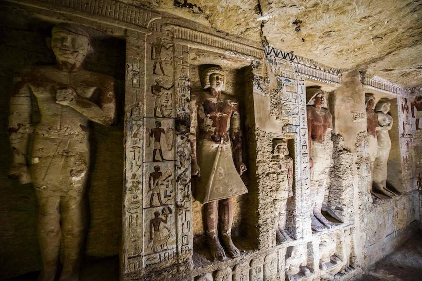 Viaje al interior de la tumba «más bella» descubierta en Egipto en 2018