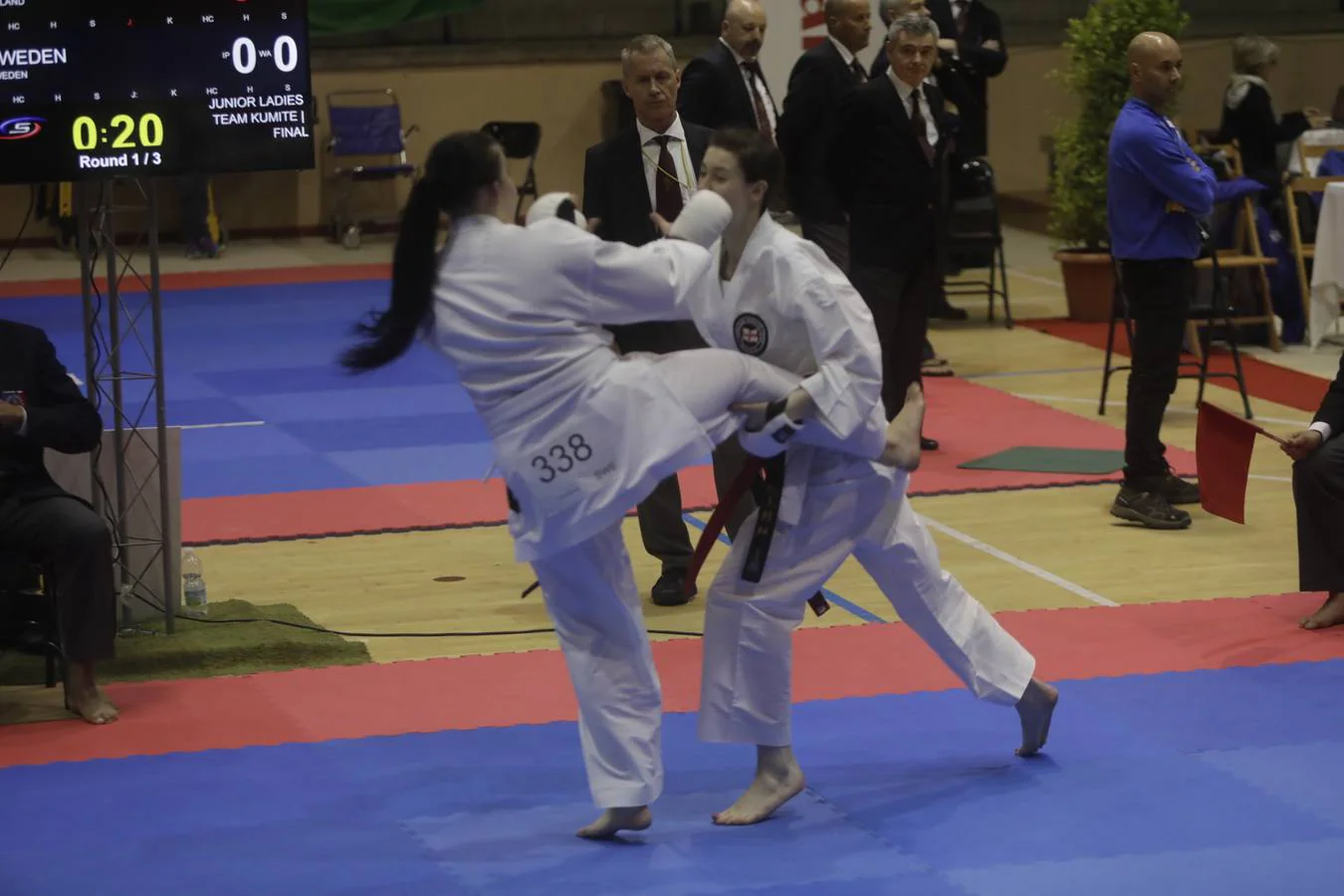 Campeonato de Europa de Karatedo en San Fernando