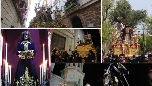 Afligidos, Oración en el Huerto, Nazareno de Santa María, Medinaceli y Descendimiento