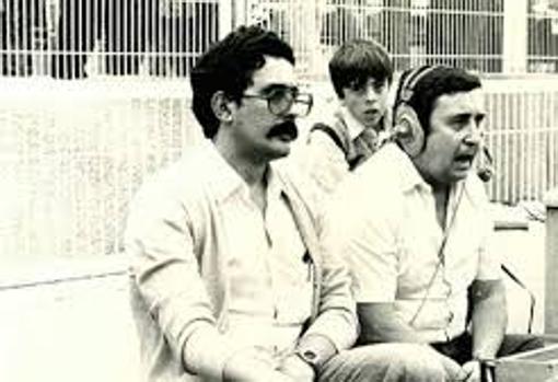 Antonio Guadamuro en una narración del Málaga