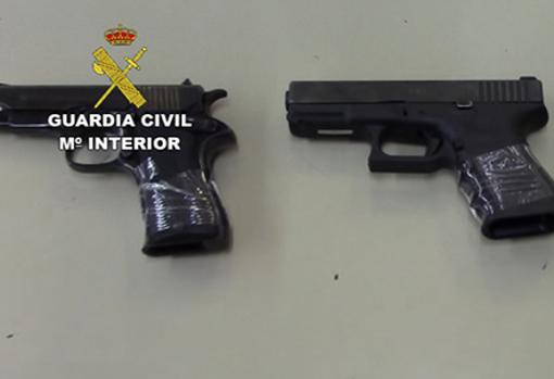 Armas incautadas