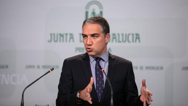 Elías Bendodo en una reciente convocatoria