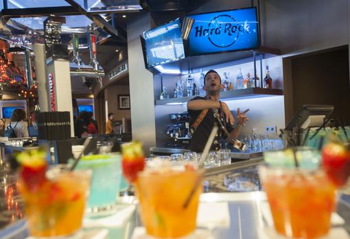 Presentación del nuevo local del Hard Rock en Málaga