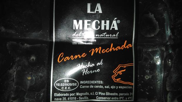Envase de la carne mechada contaminada por la bacteria de la listeriosis