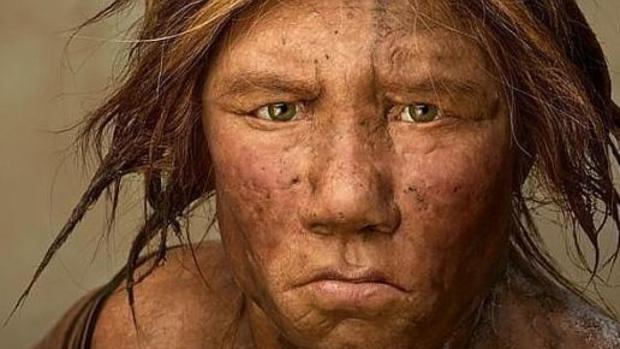 Una mujer neandertal