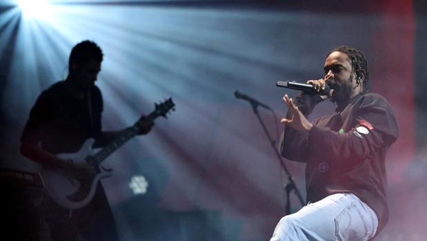 Kendrick Lamar, durante una actuación en Nueva York