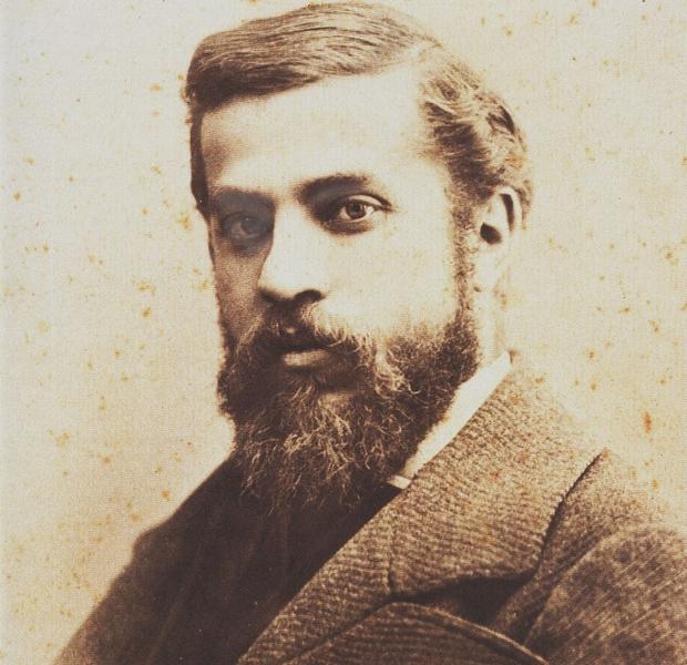 Gaudí fotografiado por Pablo Audouard en 1878
