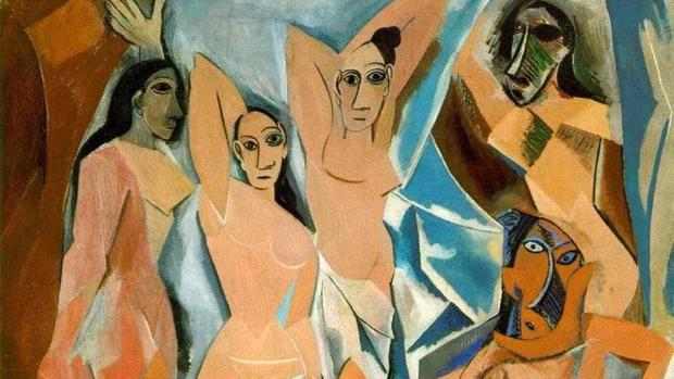 Detalle de «Las señoritas de Avignon»