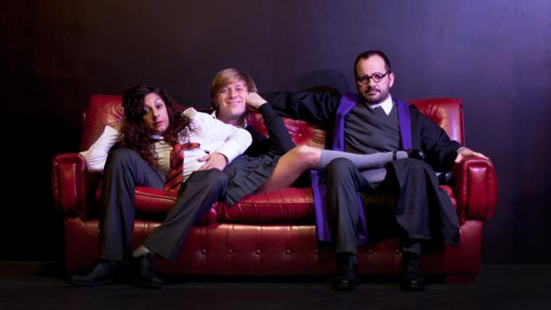 Cristina Medina, Jaime Figueroa y Ángel Martín