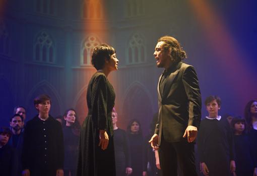 Una imagen de la presentación del musical