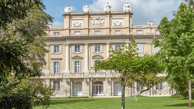 Jardines principales del Palacio de Liria