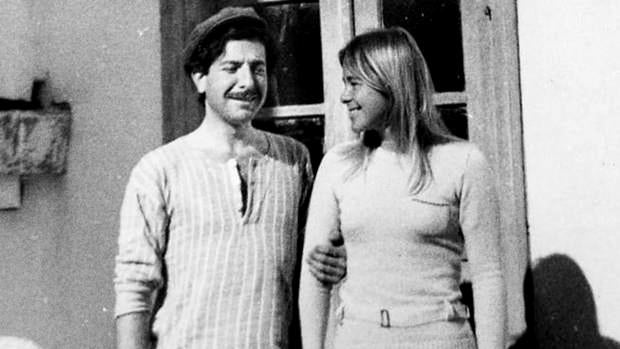 Leonard Cohen y Marianne Ihlen en la isla de Hidra