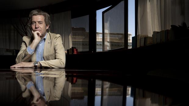Javier Gomá, durante la entrevista