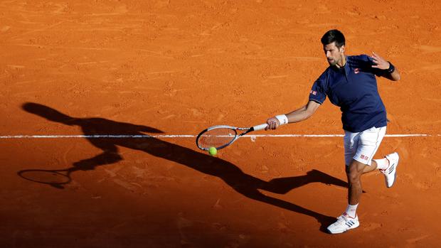 Djokovic, en su partido contra Pablo Carreño