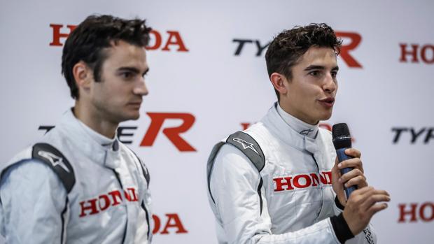 Dani Pedrosa y Marc Márquez