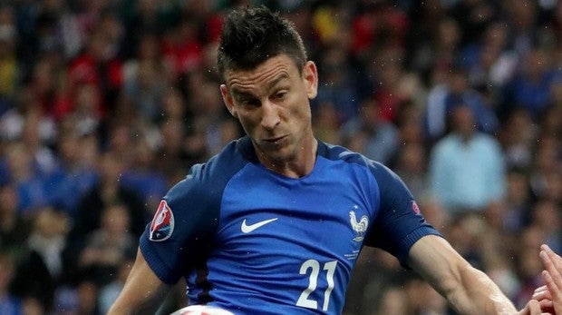 Laurent Koscielny, durante un partido con Francia en la Eurocopa de 2016