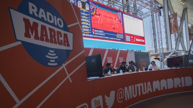 El estudio de SetBall Radio, en la Caja Mágica