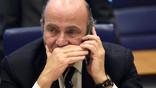 El ministro de Economía en funciones, Luis de Guindos