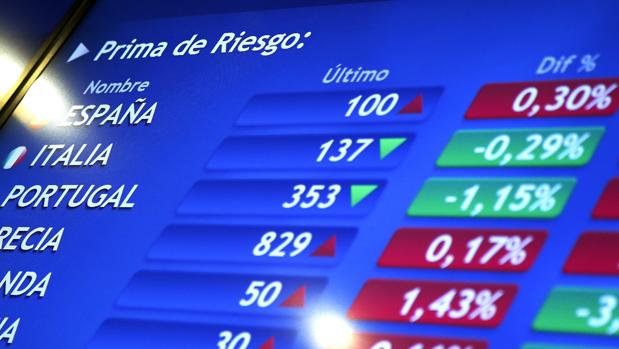 La prima de riesgo ha comenzado la sesión rondando los 100 puntos