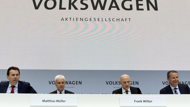 Presentación de los resultados de Volkswagen