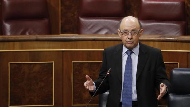 El ministro de Hacienda, Cristóbal Montoro