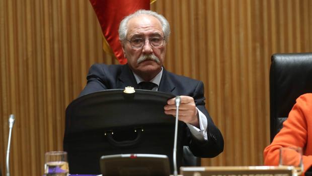 El expresidente de la Caja Castilla La Mancha, Pedro Hernández Moltó
