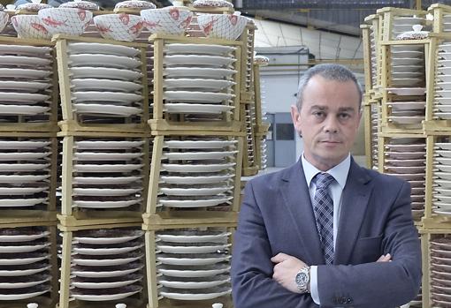 Mario Vázquez Iriberri, propietario y gerente de la fábrica La Cartuja de Pickman