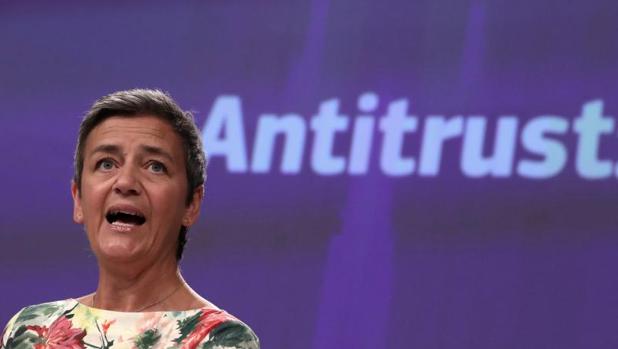 La comisario europea de Competencia, Margrethe Vestager