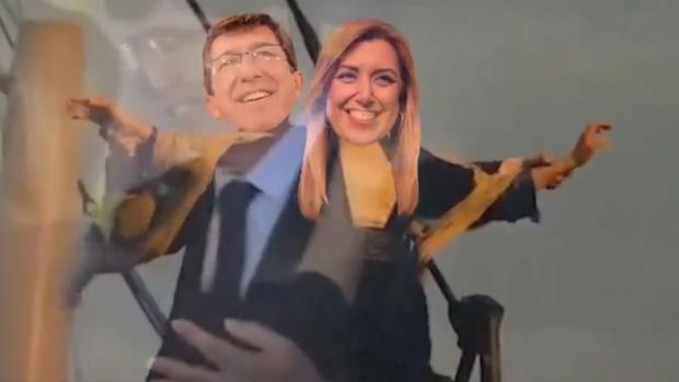 Marín y DÍaz, en el vídeo del PP