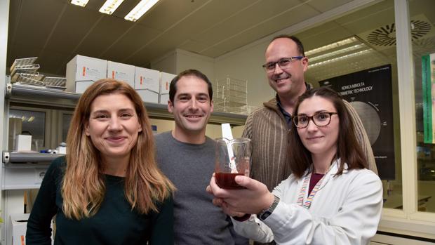 Imagen de los investigadores de la Universidad Politécnica de Valencia