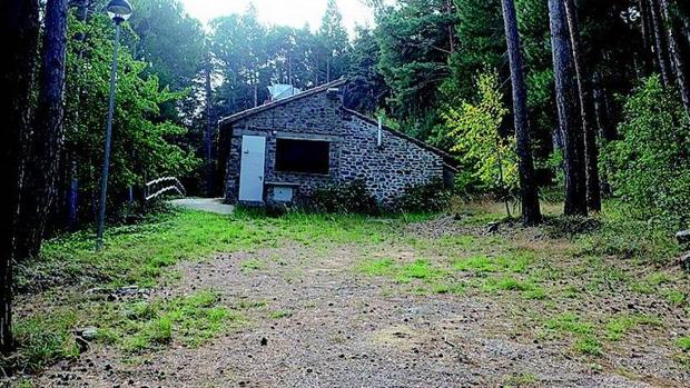 Una de las edificaciones integradas en el campamento «Fernando El Católico» del parque natural del Moncayo