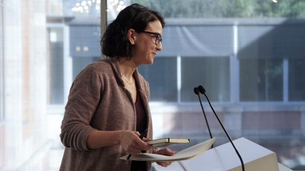 Eva Granados en una rueda de prensa la semana pasada