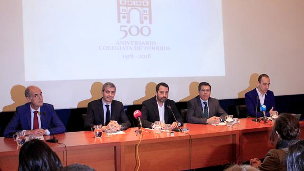 Jesús Carrobles, Álvaro Gutiérrez, Anastasio Arevalillo, Javier Nicolás y Fernando de Miguel