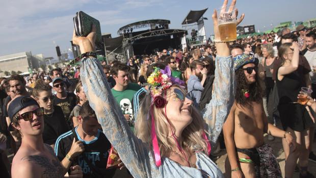 Asistentes al festival Primavera Sound