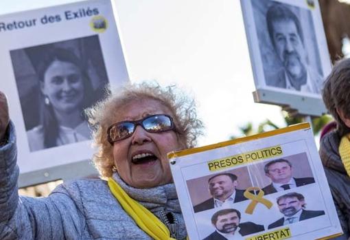 Imagen de la última manifestación de la ANC