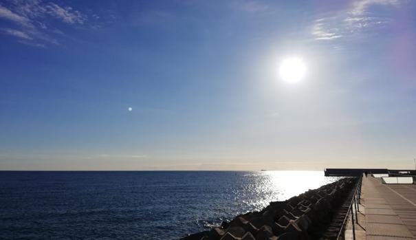 Imagen tomada en la playa de Las Arenas de Valencia