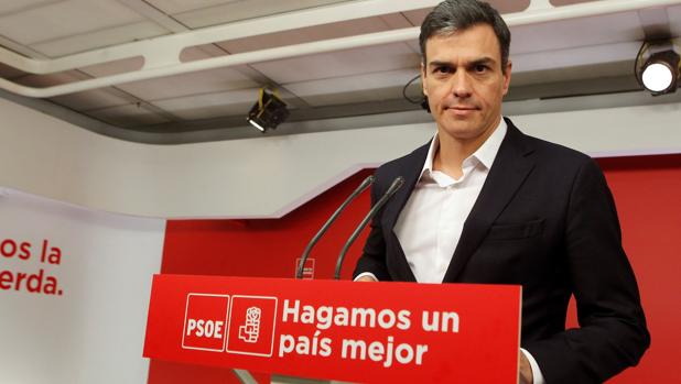 El secretario general del PSOE, Pedro Sánchez