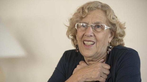 Manuela Carmena, en una entrevista para ABC