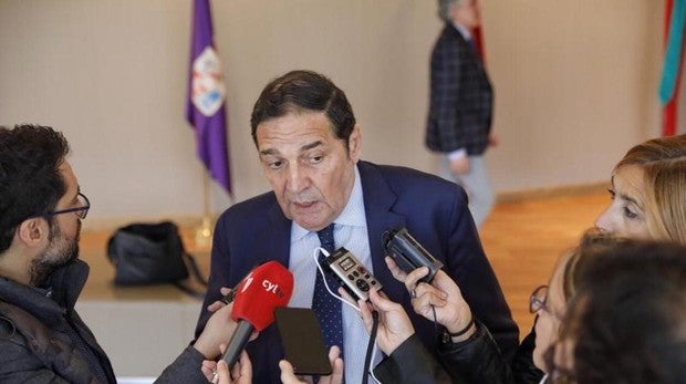 Sáez, durante su comparecencia de este miércoles ante los medios de comunicación