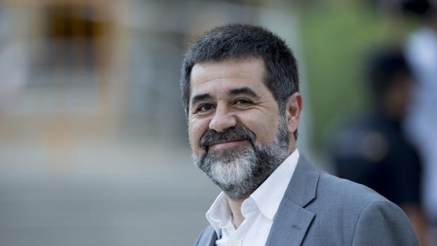 Jordi Sánchez, fotografiado en octubre de 2017 antes de declarar en la Audiencia Nacional