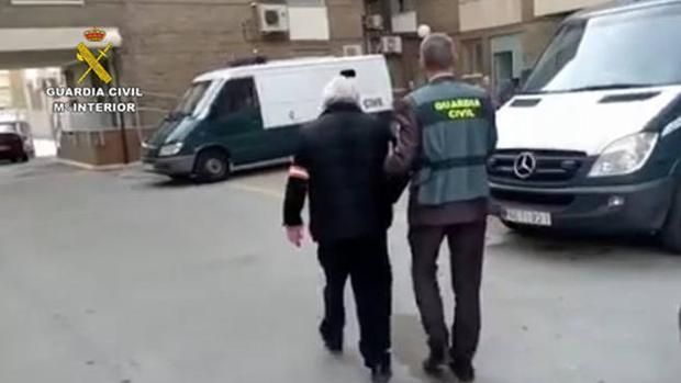 Imagen del detenido