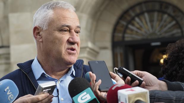 El alcalde de Becerreá, Manuel Martínez