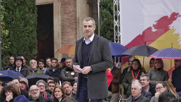 Toni Cantó, en el acto de España Ciudadana en Valencia