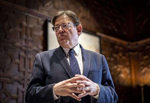 Imagen del presidente de la Generalitat y candidato del PSPV, Ximo Puig