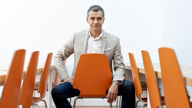 Toni Cantó, en la sede de Ciudadanos en Valencia