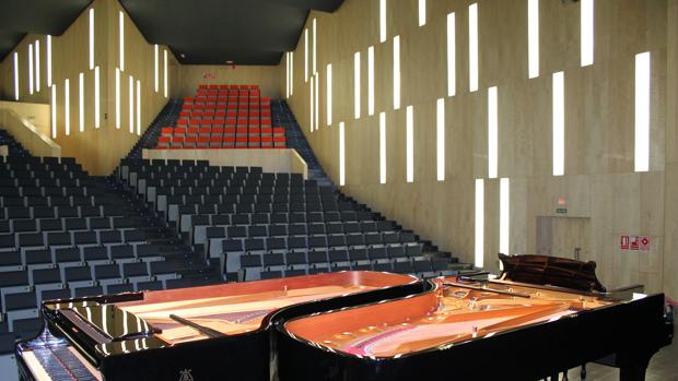 Una de las salas del Auditori Teulada Moraira