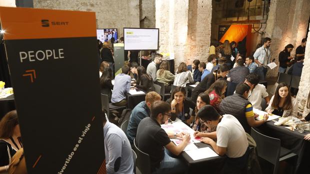 Un momento de la jornada organizada por Seat