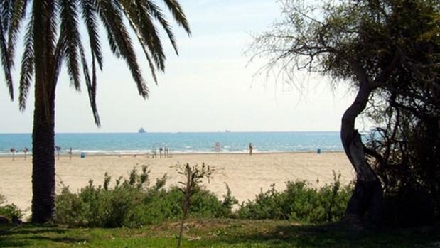 Vista de una playa de Castellón