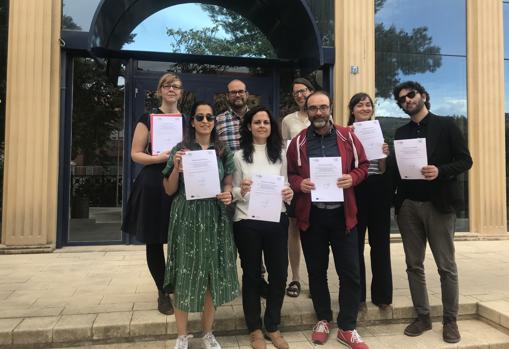 Equipo de Aiju que desarrolla la app en este proyecto europeo